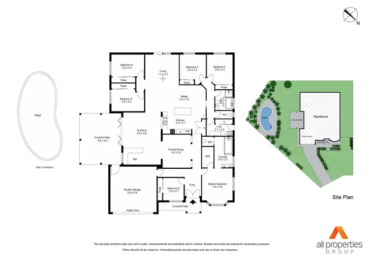 Floorplan of Homely house listing, 16 Berkshire Place, Springfield Lakes QLD 4300
