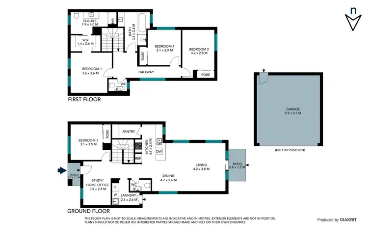Floorplan of Homely townhouse listing, 9 Levens Lane, Mernda VIC 3754