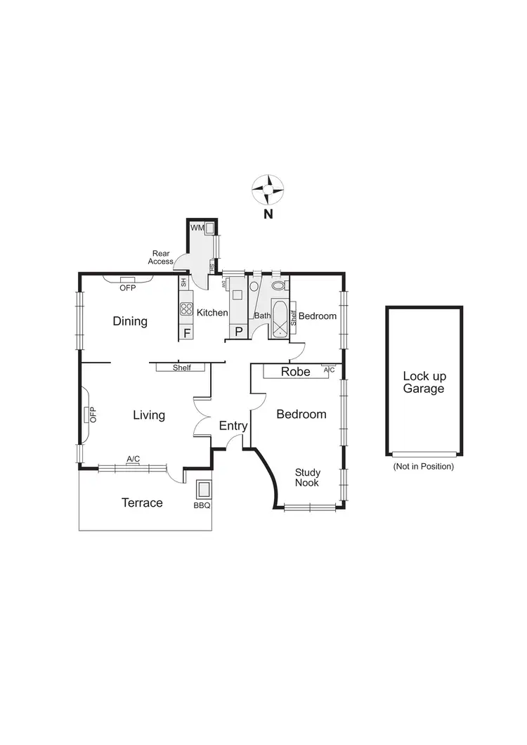 Floorplan of Homely apartment listing, 2/3 Meredith Street, Elwood VIC 3184