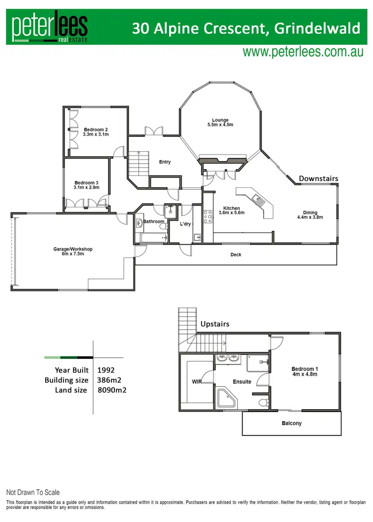 Floorplan of Homely house listing, 30 Alpine Crescent, Grindelwald TAS 7277