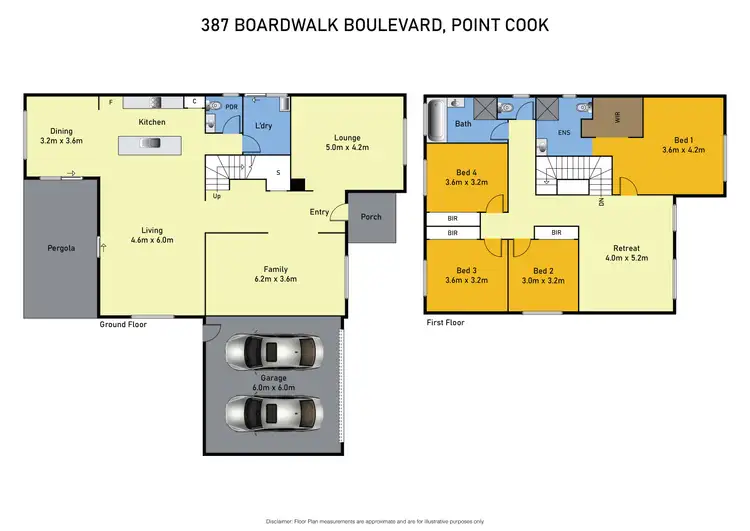 Floorplan of Homely house listing, 387 Boardwalk Boulevard, Point Cook VIC 3030