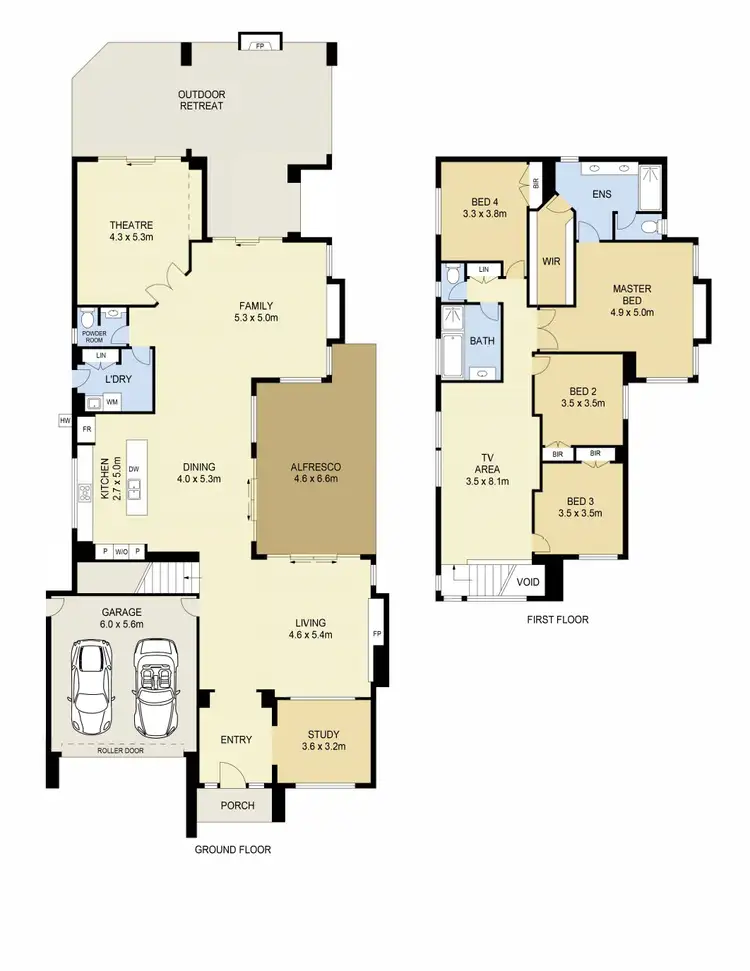 Floorplan of Homely house listing, 26 Coogee Drive, Taylors Hill VIC 3037