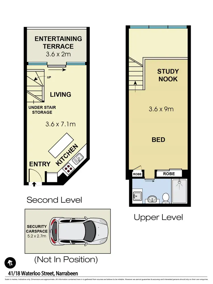 Floorplan of Homely unit listing, 41/18-20 Waterloo Street, Narrabeen NSW 2101