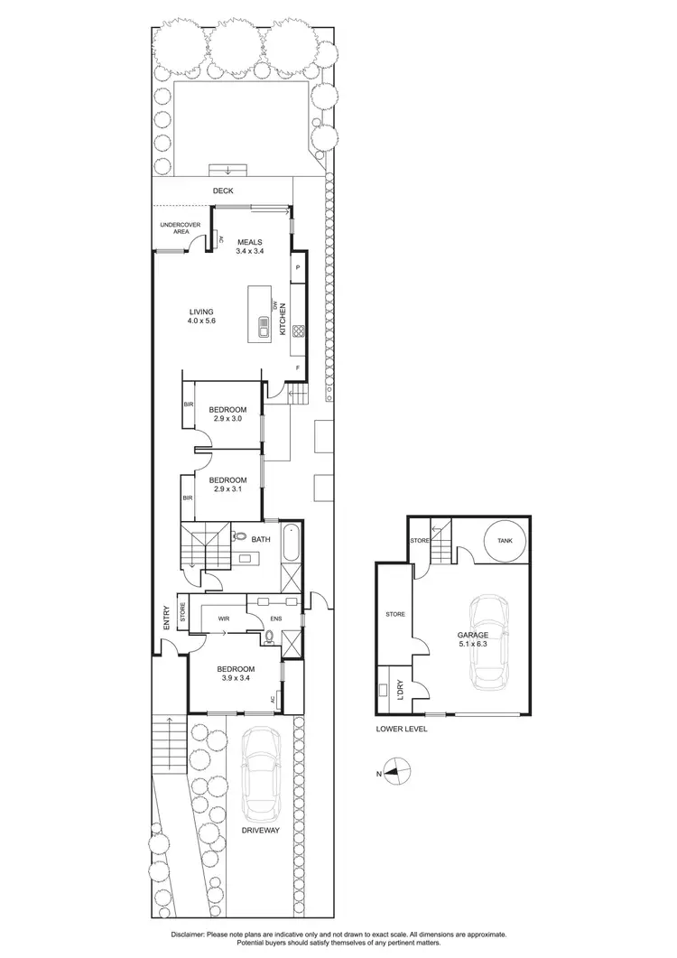 Floorplan of Homely townhouse listing, 13a Victory Boulevard, Ashburton VIC 3147