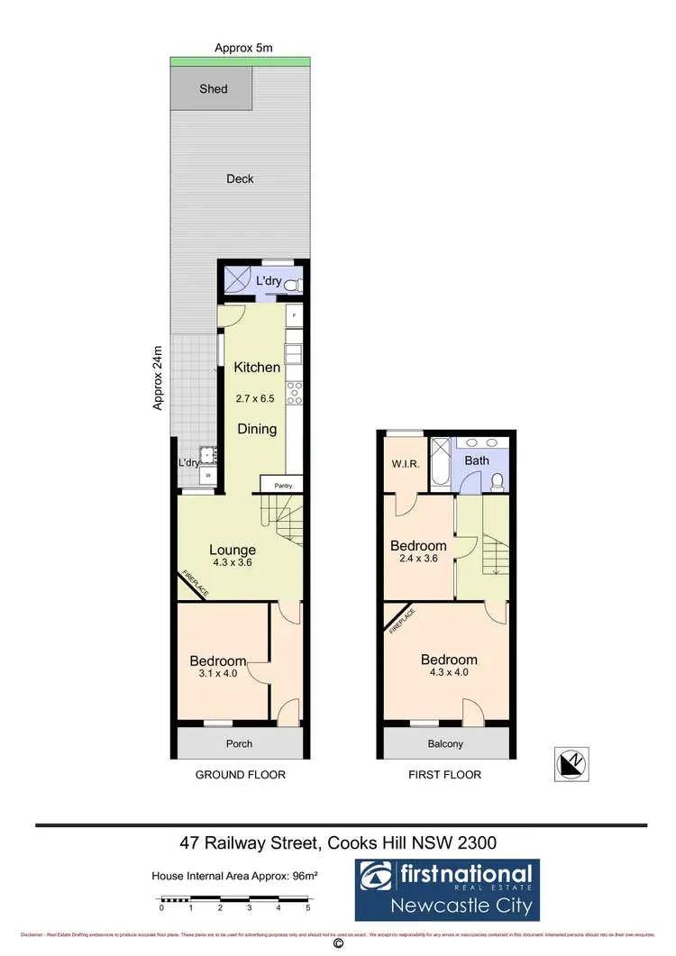 Floorplan of Homely house listing, 47 Railway Street, Cooks Hill NSW 2300