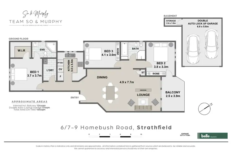 Floorplan of Homely apartment listing, 6/7-9 Homebush Road, Strathfield NSW 2135