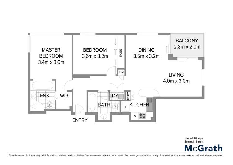 Floorplan of Homely unit listing, 1801/2685-2689 Gold Coast Highway, Broadbeach QLD 4218
