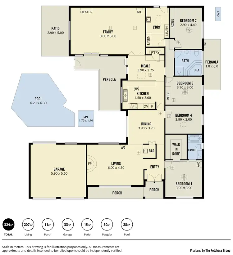 Floorplan of Homely house listing, 37 Spruce Avenue, Warradale SA 5046