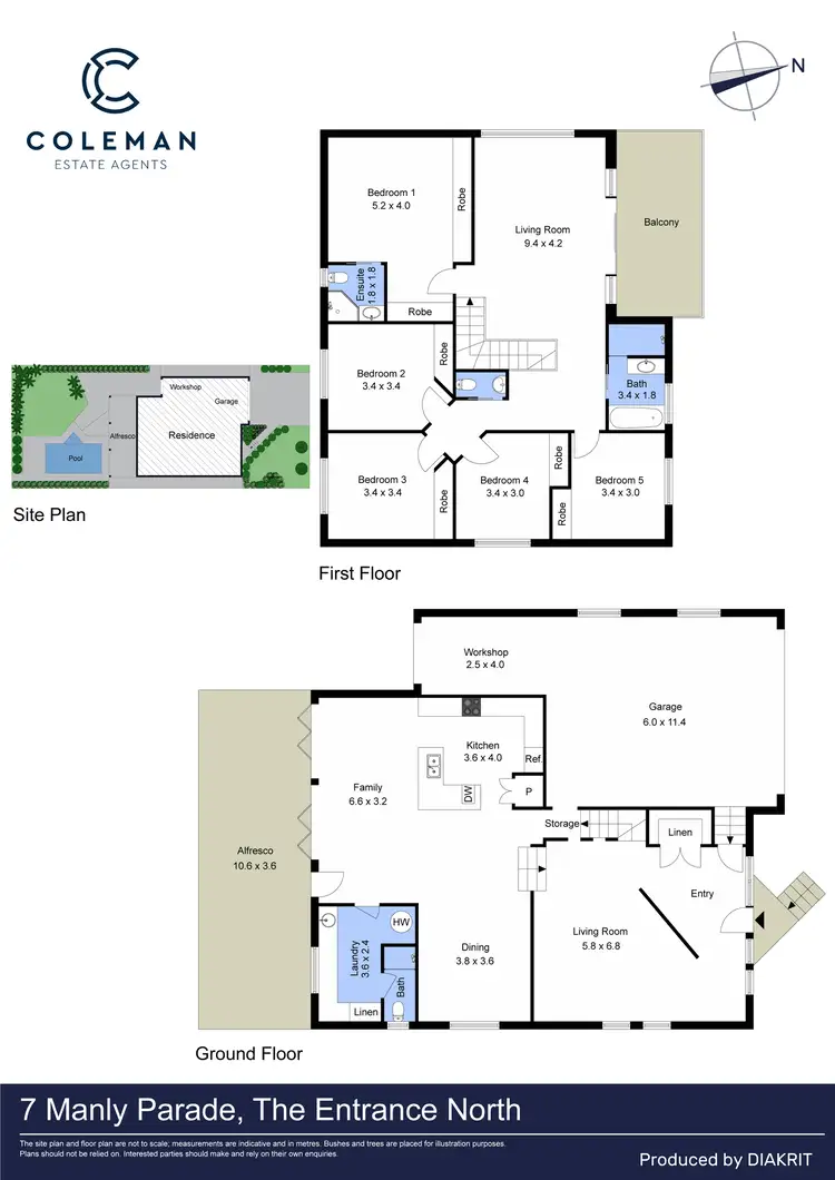 Floorplan of Homely house listing, 7 Manly Parade, The Entrance North NSW 2261