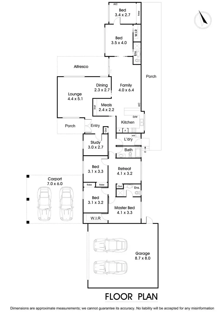 Floorplan of Homely house listing, 28 Milpera Crescent, Wantirna VIC 3152