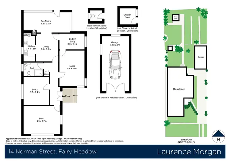 Floorplan of Homely house listing, 14 Norman Street, Fairy Meadow NSW 2519