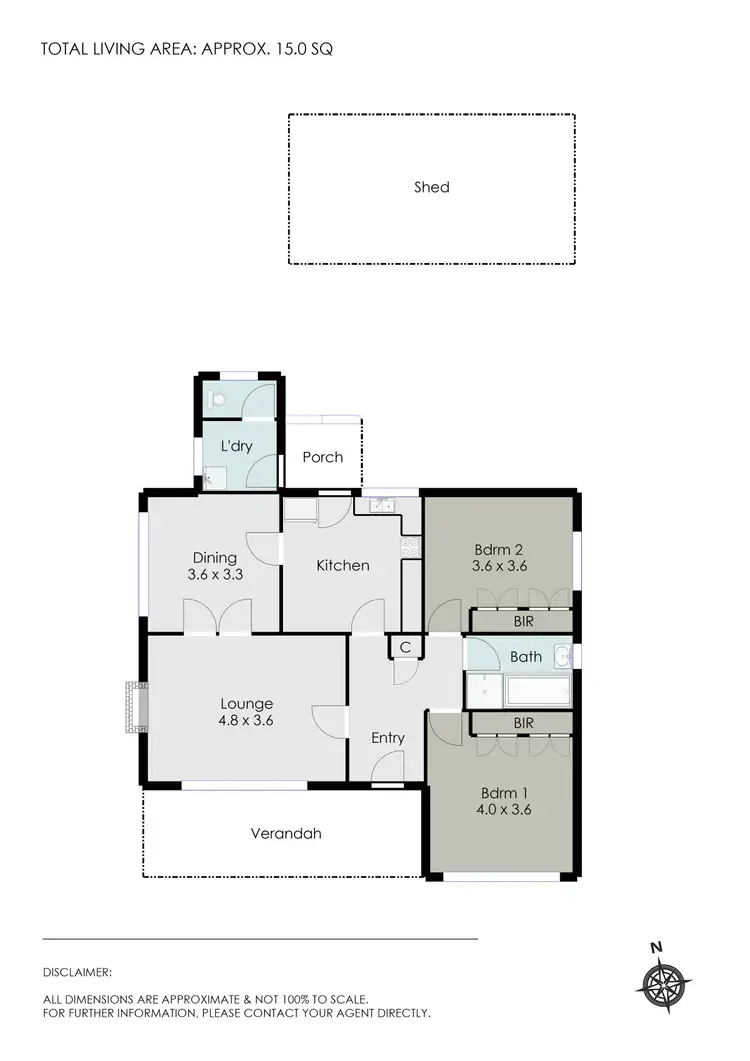 Floorplan of Homely house listing, 20 College Street, Wendouree VIC 3355