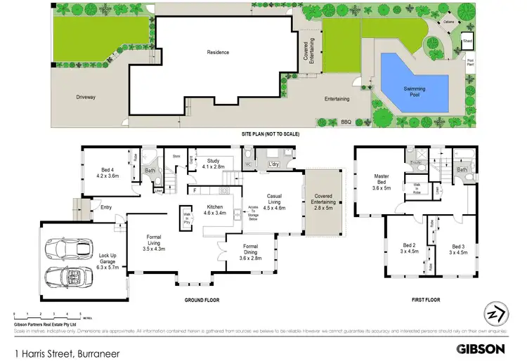 Floorplan of Homely house listing, 1 Harris Street, Burraneer NSW 2230