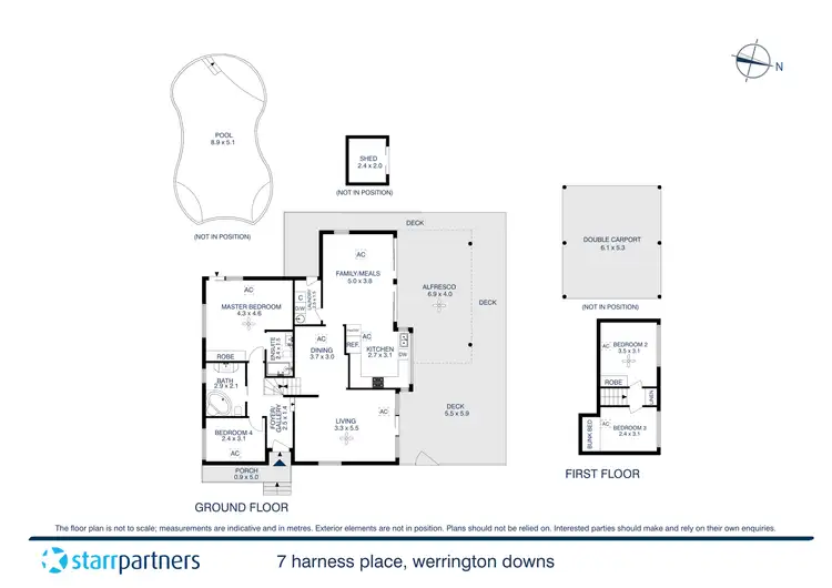 Floorplan of Homely house listing, 7 Harness Place, Werrington Downs NSW 2747