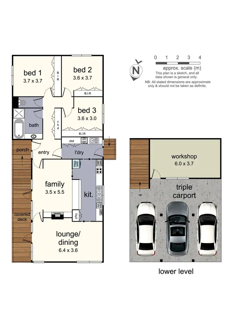 Floorplan of Homely house listing, 18 The Ridge, Glen Waverley VIC 3150