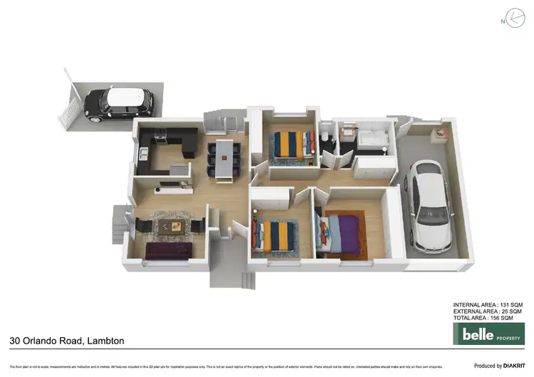 Floorplan of Homely house listing, 30 Orlando Road, Lambton NSW 2299