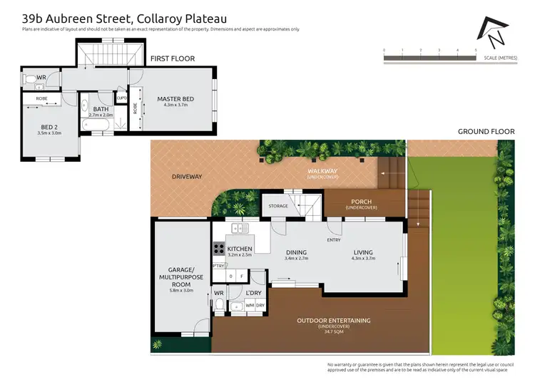 Floorplan of Homely house listing, 39b Aubreen Street, Collaroy Plateau NSW 2097