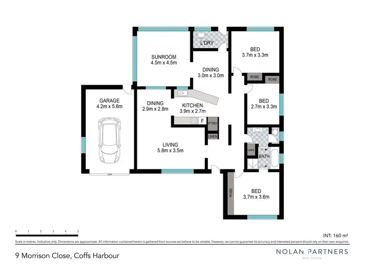 Floorplan of Homely house listing, 9 Morrison Close, Coffs Harbour NSW 2450