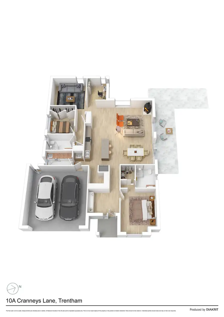 Floorplan of Homely land listing, 10A Cranneys Lane, Trentham VIC 3458