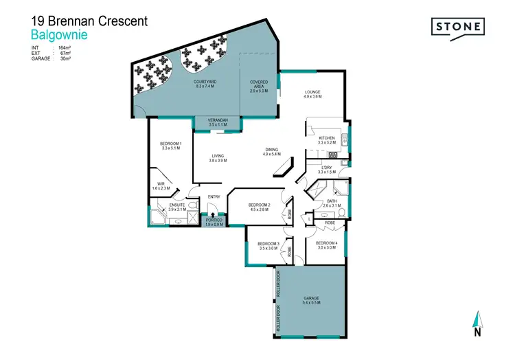 Floorplan of Homely house listing, 19 Brennan Crescent, Balgownie NSW 2519