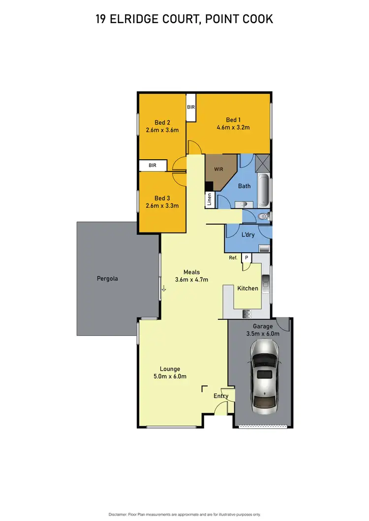 Floorplan of Homely house listing, 19 Eldridge Court, Point Cook VIC 3030