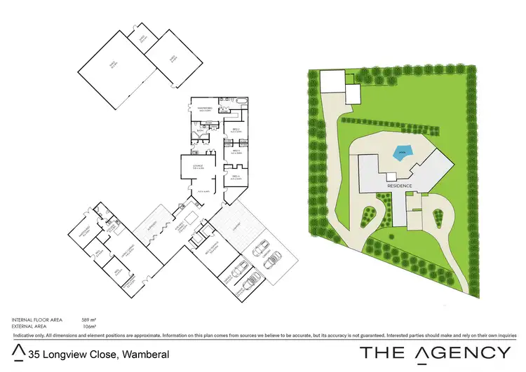 Floorplan of Homely rural property listing, 35 Longview Close, Wamberal NSW 2260