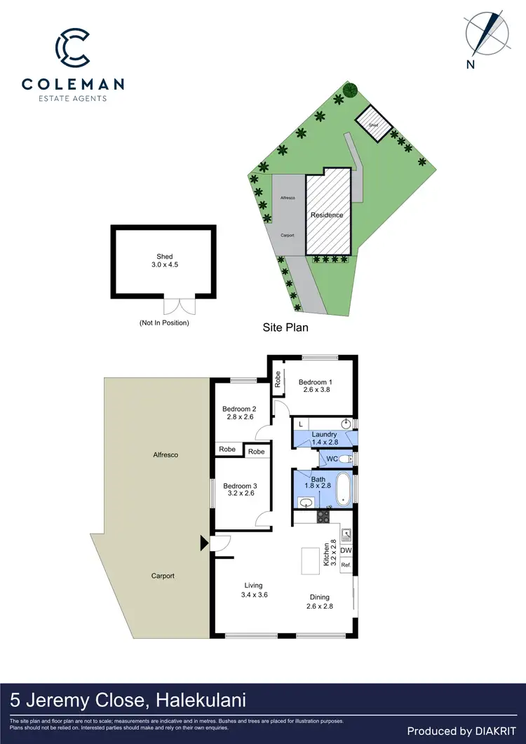 Floorplan of Homely house listing, 5 Jeremy Close, Halekulani NSW 2262