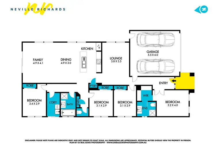 Floorplan of Homely house listing, 44 Duchess Drive, St Leonards VIC 3223