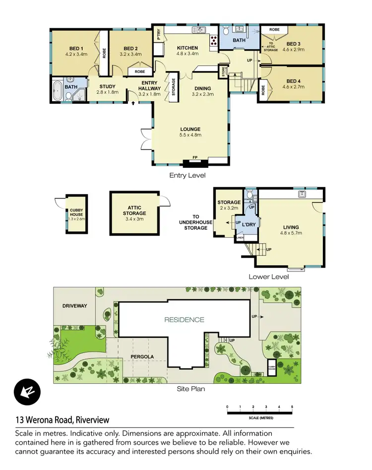 Floorplan of Homely house listing, 13 Werona Road, Riverview NSW 2066