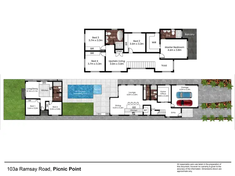 Floorplan of Homely house listing, 103A Ramsay Road, Picnic Point NSW 2213