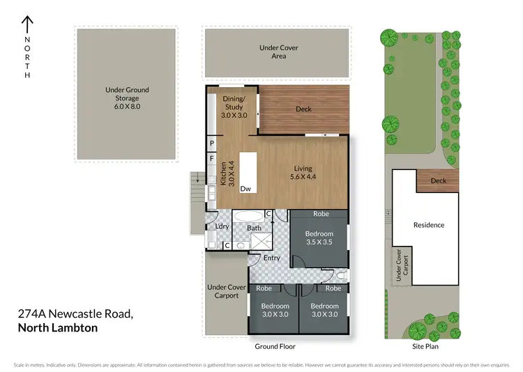 Floorplan of Homely house listing, 274A Newcastle Road, North Lambton NSW 2299