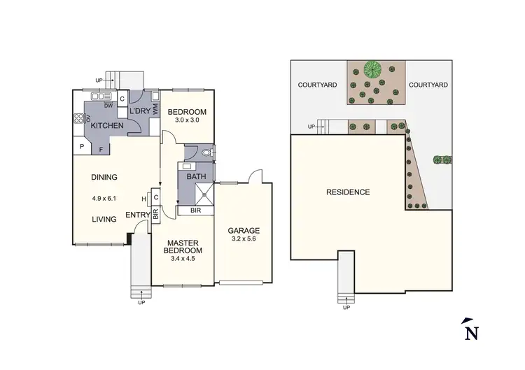 Floorplan of Homely unit listing, 5/40-44 Lusher Road, Croydon VIC 3136
