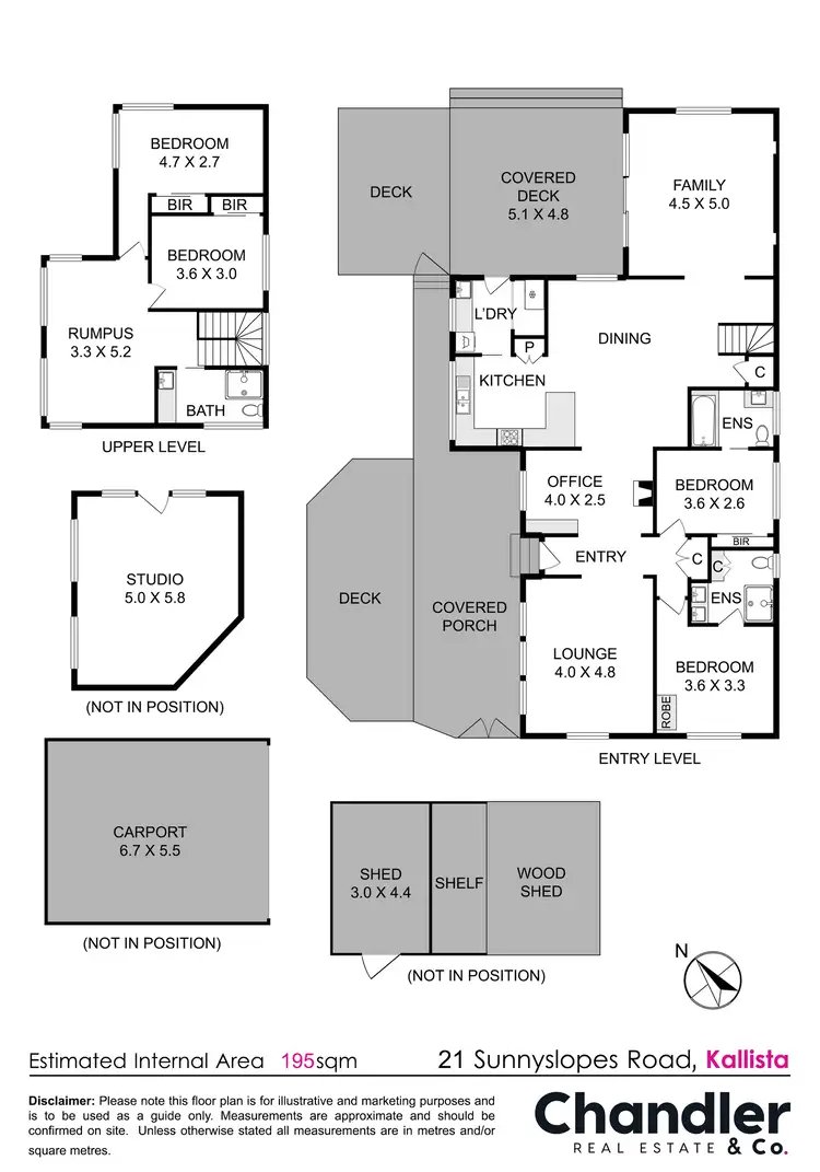 Floorplan of Homely house listing, 21 Sunnyslopes Road, Kallista VIC 3791