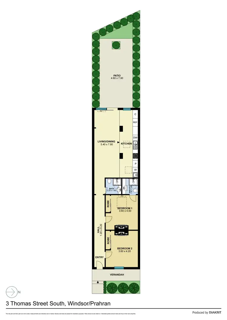 Floorplan of Homely house listing, 3 Thomas Street South, Prahran VIC 3181