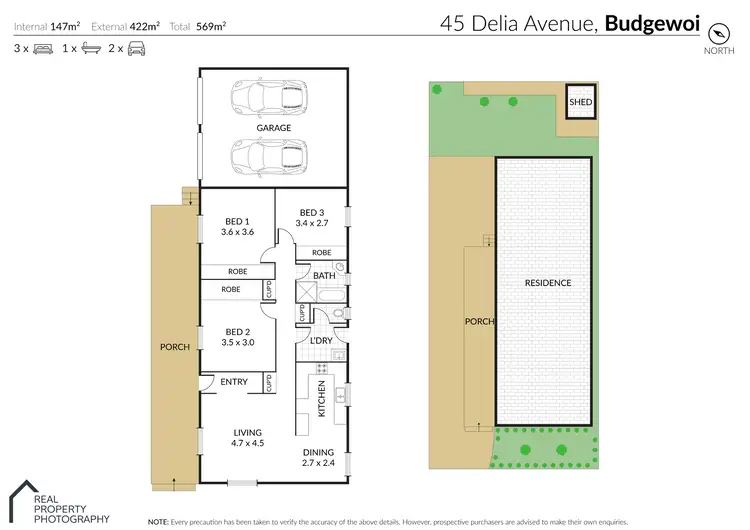 Floorplan of Homely house listing, 45 Delia Avenue, Budgewoi NSW 2262