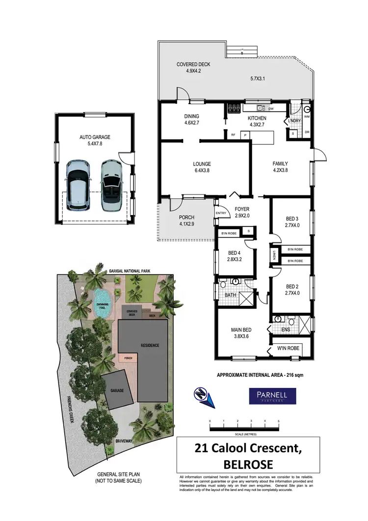 Floorplan of Homely house listing, 21 Calool Crescent, Belrose NSW 2085