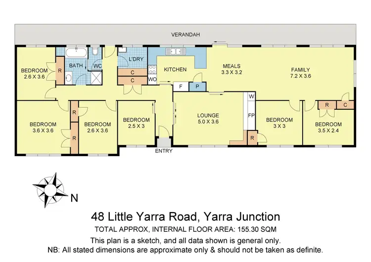 Floorplan of Homely house listing, 48 Little Yarra Road, Yarra Junction VIC 3797