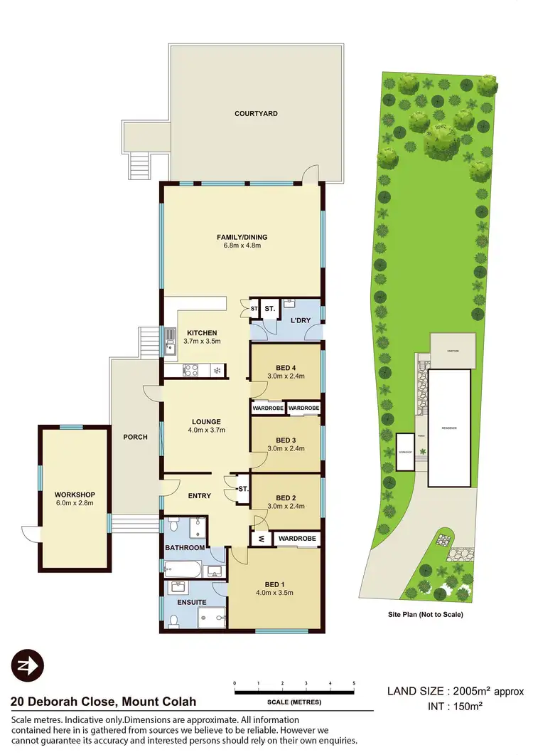 Floorplan of Homely house listing, 20 Deborah Close, Mount Colah NSW 2079