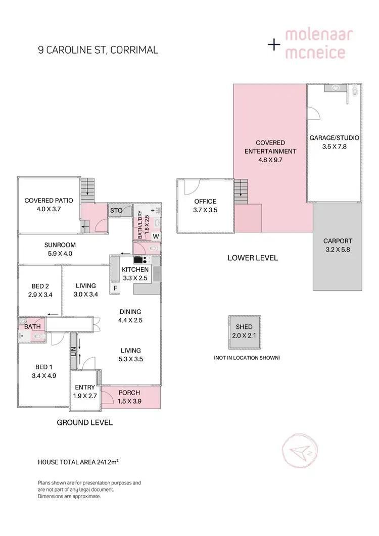 Floorplan of Homely house listing, 9 Caroline Street, Corrimal NSW 2518
