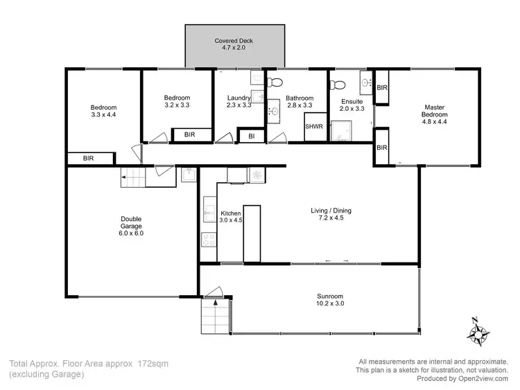 Floorplan of Homely house listing, 17 Bayview Court, Sorell TAS 7172
