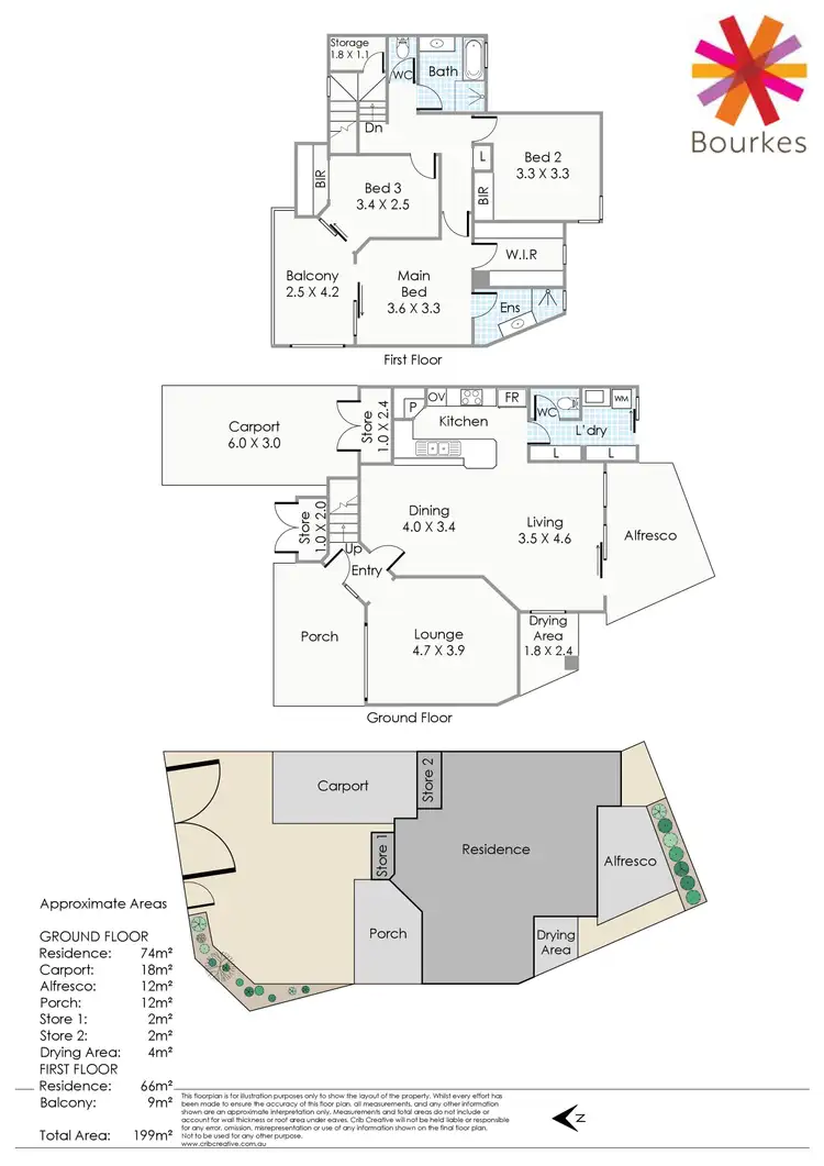 Floorplan of Homely house listing, 23 Saunders Street, Como WA 6152