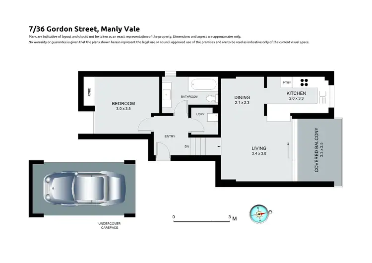 Floorplan of Homely unit listing, 7/36-40 Gordon Street, Manly Vale NSW 2093