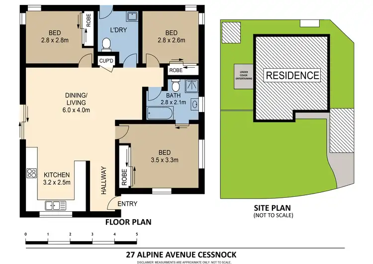 Floorplan of Homely house listing, 27 Alpine Avenue, Cessnock NSW 2325