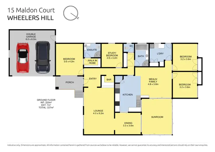 Floorplan of Homely house listing, 15 Maldon Court, Wheelers Hill VIC 3150