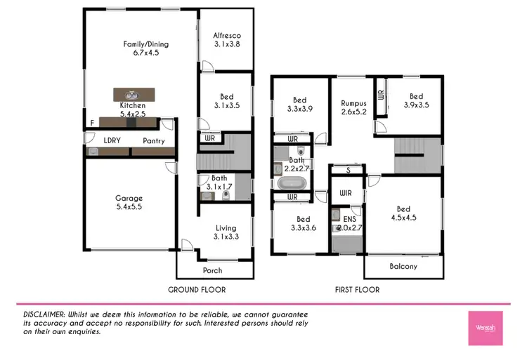 Floorplan of Homely house listing, 72 Versace Crescent, Marsden Park NSW 2765