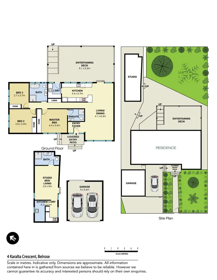 Floorplan of Homely house listing, 4 Karalta Crescent, Belrose NSW 2085