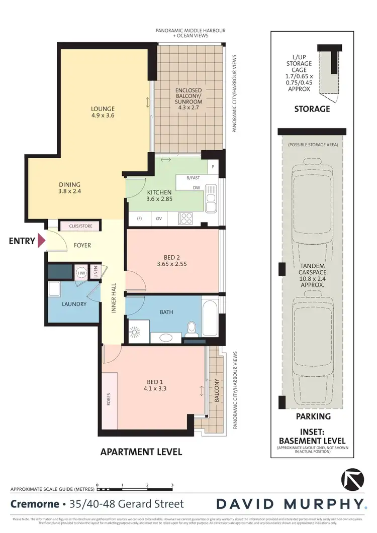 Floorplan of Homely apartment listing, 35/40-48 Gerard Street, Cremorne NSW 2090