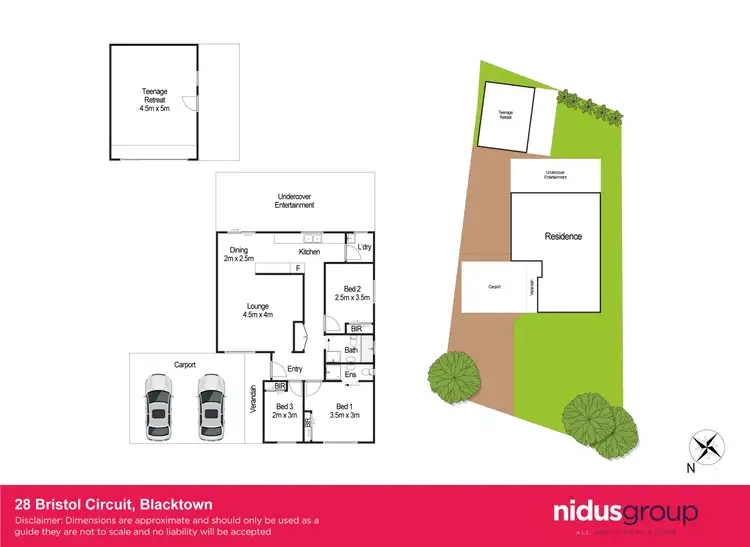 Floorplan of Homely house listing, 28 Bristol Circuit, Blacktown NSW 2148