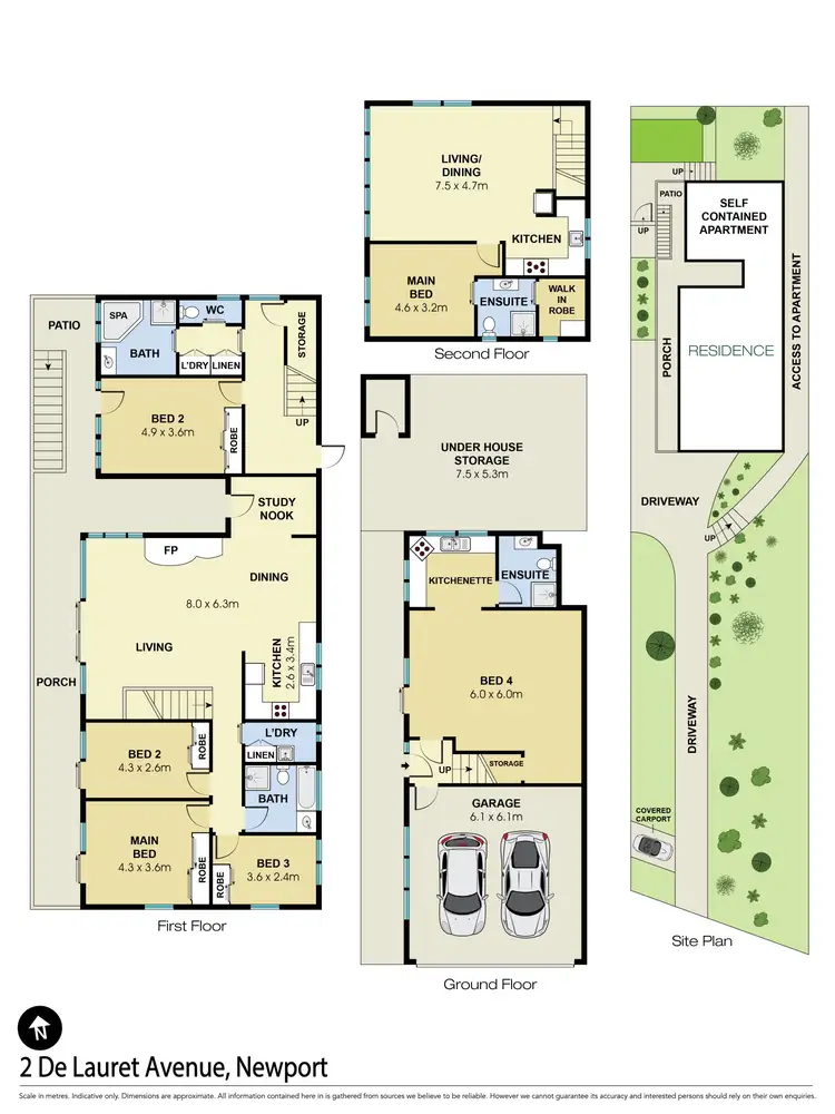 Floorplan of Homely house listing, 2 De Lauret Avenue, Newport NSW 2106