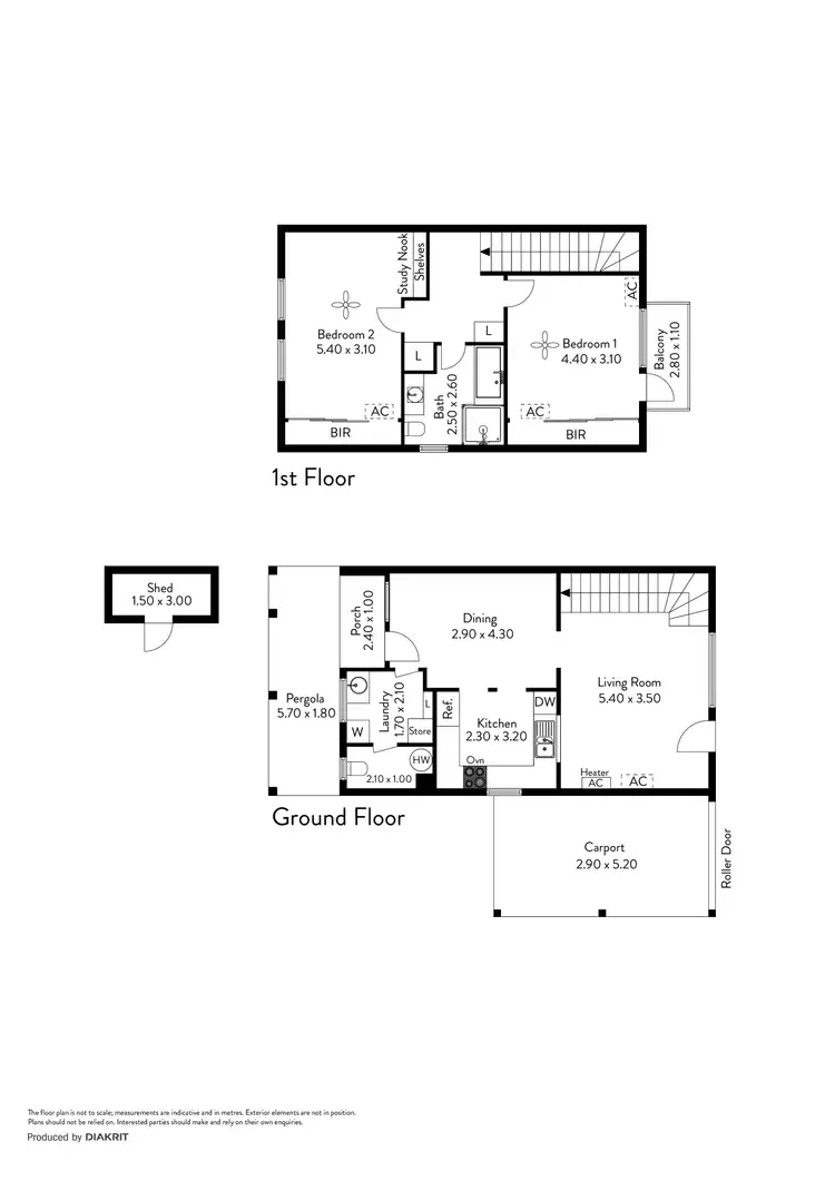 Floorplan of Homely unit listing, 10/18 Township Road, Marion SA 5043